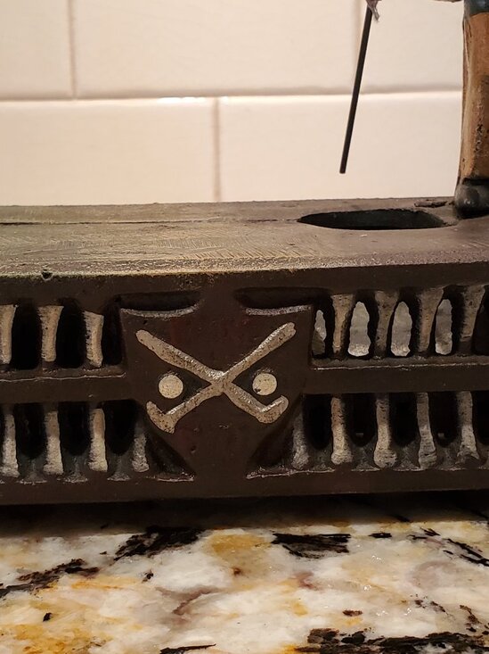 Cast Iron Golf Mechanical Coin Bank VTG Collectible Golfer - VIDEO - Picture 12 of 12